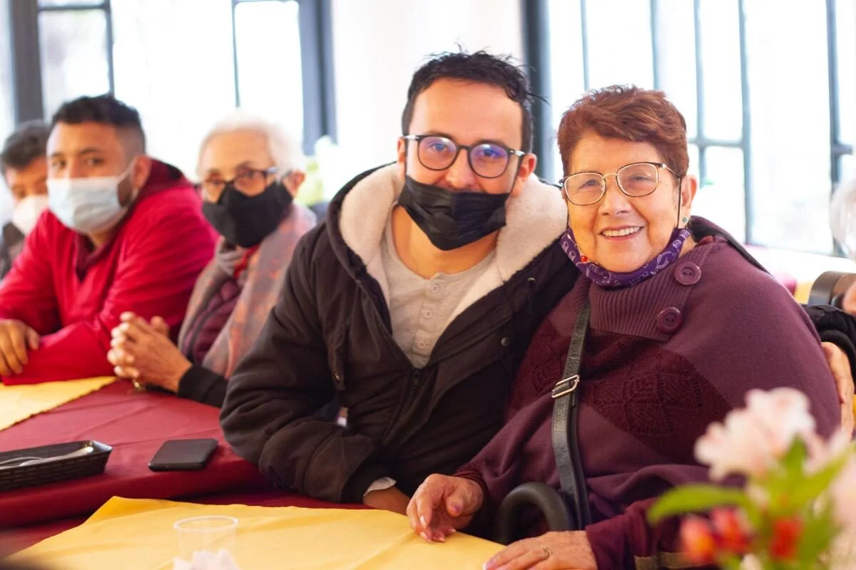 día de los abuelitos en Bogotá